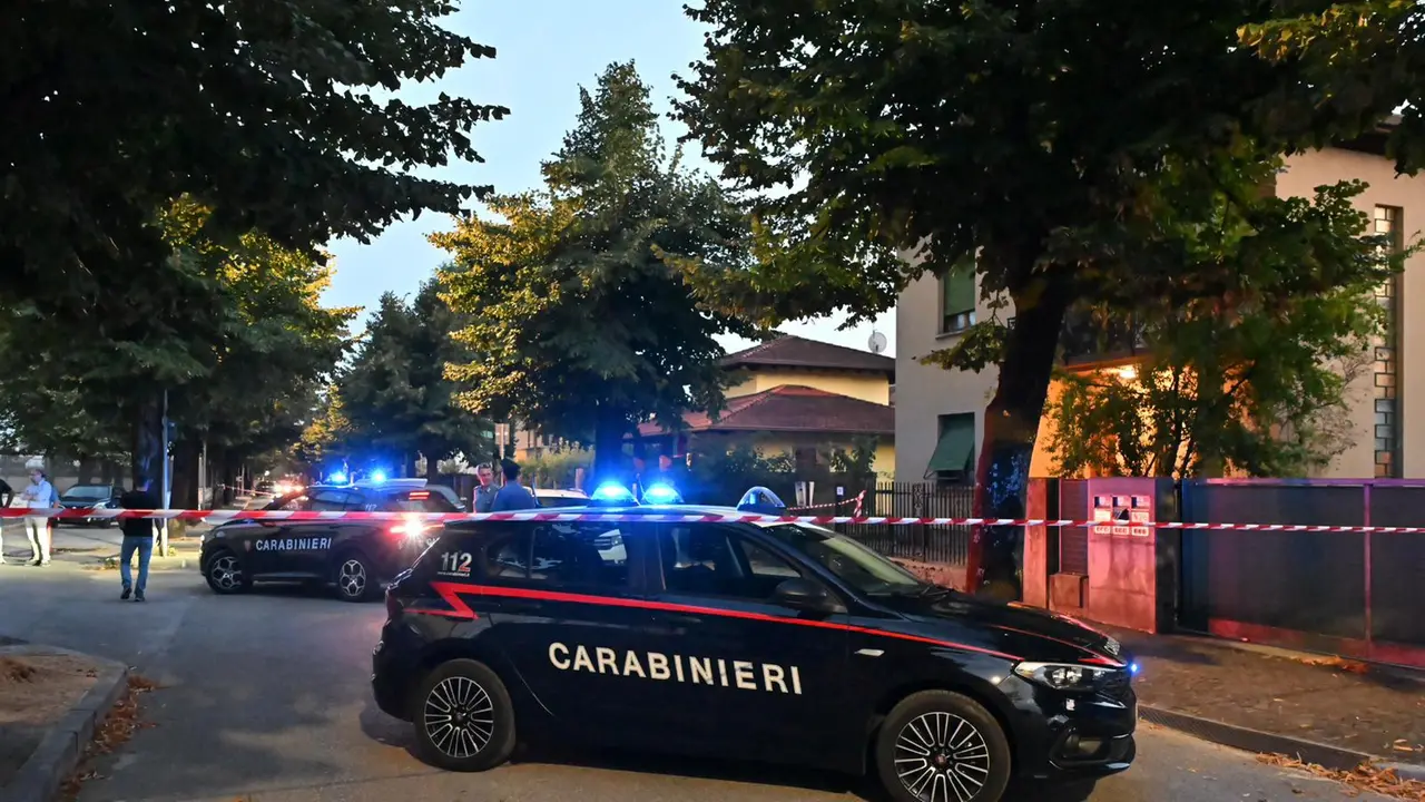 L'area attorno al civico 30 di via delle Scuole a San Giovanni al Natisone è transennata (Foto Petrussi)