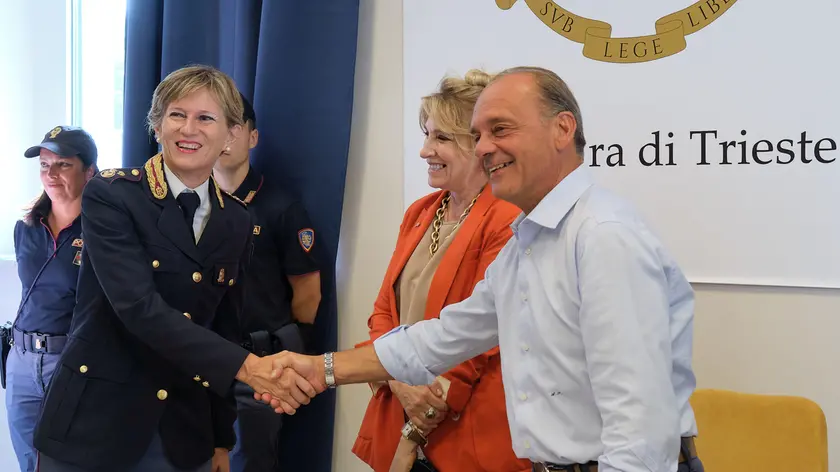 Firma del protocollo d'intesa tra la Polizia di Stato e l'Azienda sanitaria universitaria giuliana isontina. Foto di Massimo Silvano