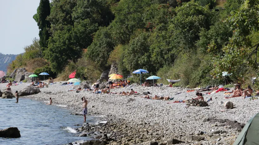 Marina di Aurisina, Spiaggia di Canovella de Zoppoli