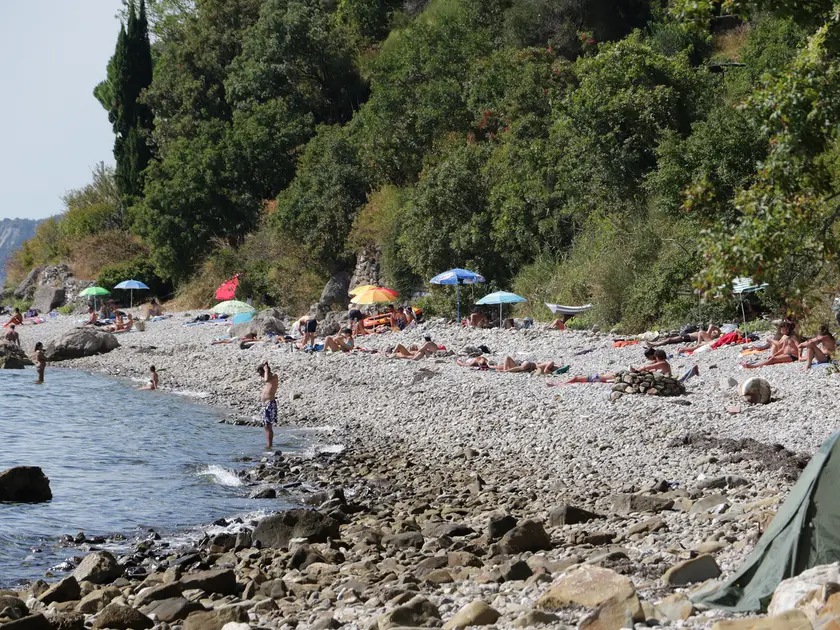 Marina di Aurisina, Spiaggia di Canovella de Zoppoli