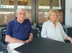 Rosella Jegher con il marito Roberto Augelli