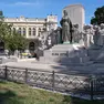 Il monumento dedicato all'imperatrice Sissi in piazza Libertà. Foto di Massimo Silvano