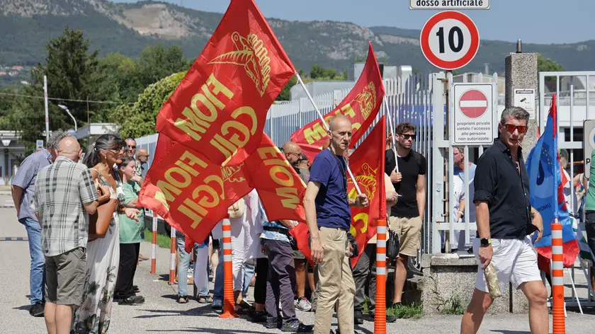 La protesta dei lavoratori StarTech