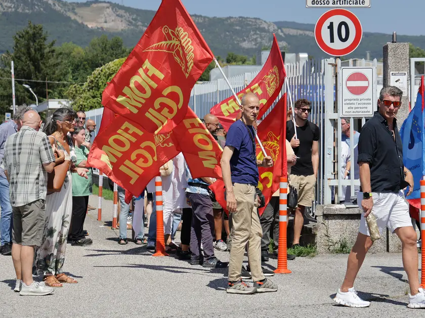 La protesta dei lavoratori StarTech