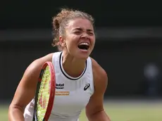Jasmine Paolini sull'erba di Wimbledon