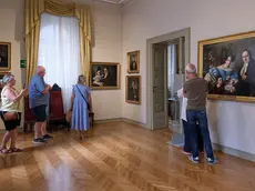I visitatori al Museo Revoltella. Foto Massimo Silvano