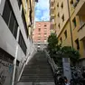Tra le aree delle rapine anche via Galilei a Trieste (Foto Bruni)