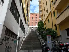 Tra le aree delle rapine anche via Galilei a Trieste (Foto Bruni)