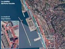 La viabilità del Porto Vecchio in grafica