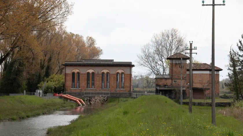 L’idrovora Sacchetti a Staranzano (foto Bonaventura)