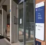 L’ingresso della Casa di Cura Salus di via Bonaparte a Trieste (foto Massimo Silvano)