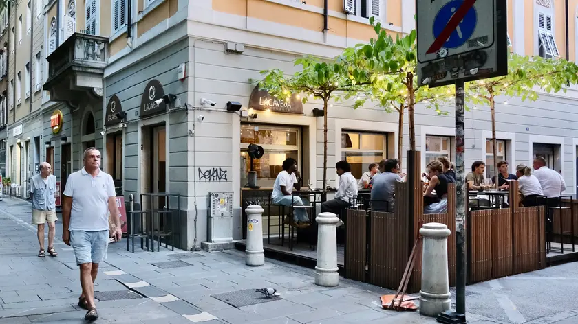 La piadineria in viale XX Settembre dove è avvenuto il tentativo di furto