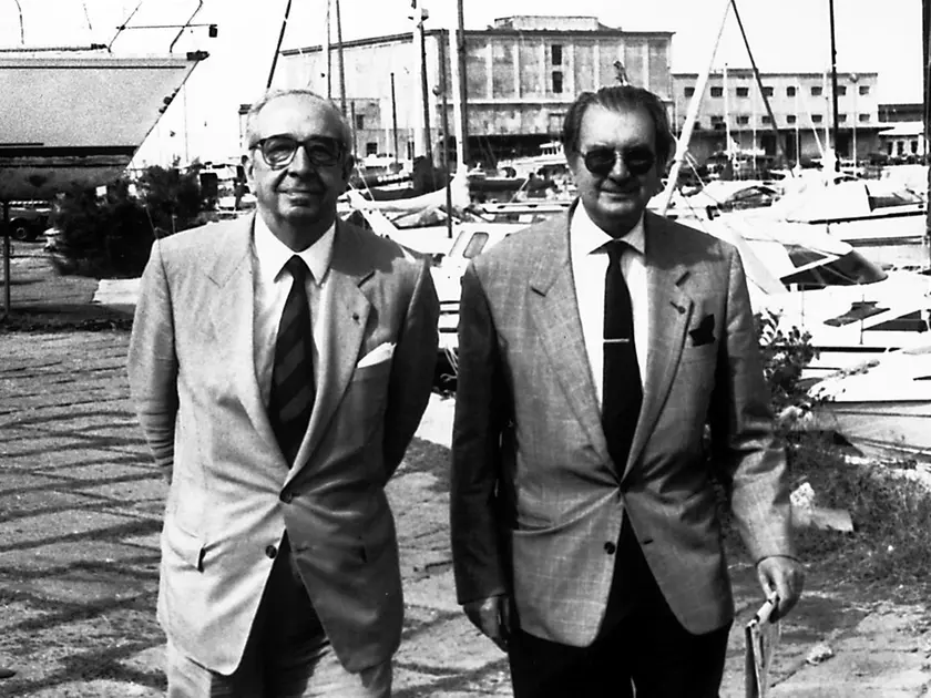 Lino Carpinteri e Mariano Faraguna in Sacchetta