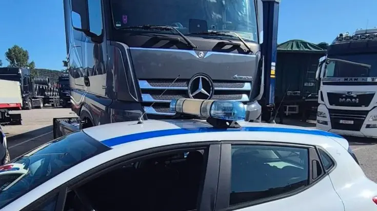 Il controllo della polizia locale di Monfalcone