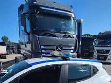 Il controllo della polizia locale di Monfalcone