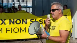 Lo sciopero a Porcia lo scorso 7 settembre (foto Petrussi / Marco Brisotto)
