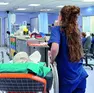 Un intervento sanitario all’ospedale di Cattinara (foto Silvano)