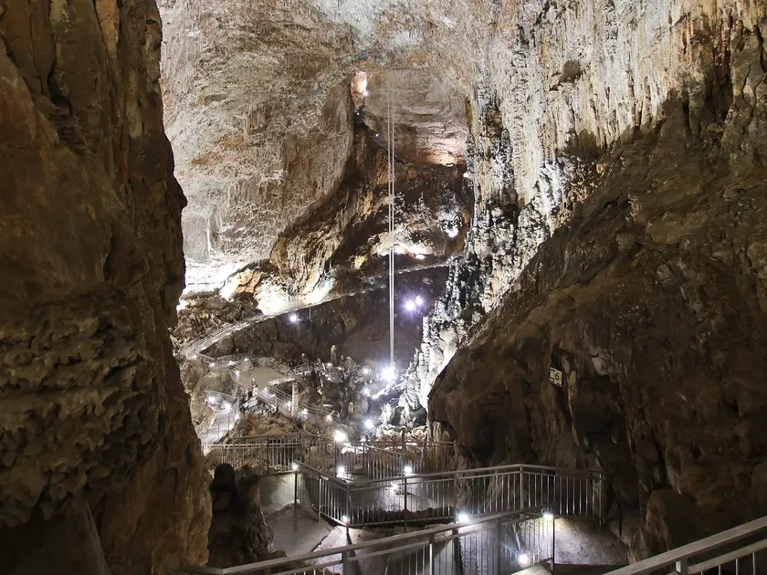 La Grotta Gigante sarà protagonista nel weekend (foto Andrea Lasorte)