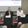 Giovanni La Manna, Enrico Trevisi e Vera Pellegrino (foto Andrea Lasorte)