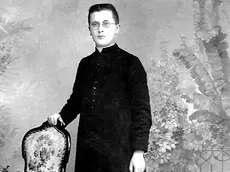 Don Francesco Bonifacio, qui ritratto negli anni del seminario