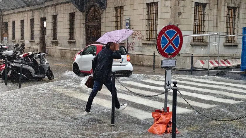 Il nubifragio a Trieste (Lasorte)