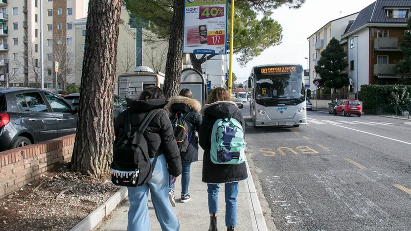 Studenti a Monfalcone in una foto di repertorio