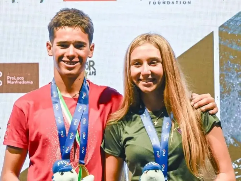 Mattia Di Martino e Nina Cittar