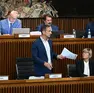 Il presidente Fedriga in Aula