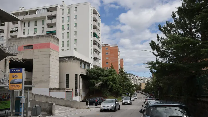 Via Paisiello, la zona dell’arresto (foto Andrea Lasorte)