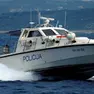 Una motovedetta della polizia costiera croata in una foto di repertorio