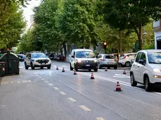 Rallentamenti in viale D'Annunzio (Silvano)