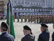 La cerimonia per i 70 anni a Trieste del Piemonte Cavalleria Lasorte