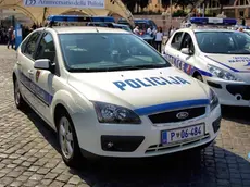 La polizia croata