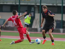 Un momento del match (Foto Mariani / Lasorte)