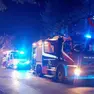 L'intervento dei vigili del fuoco a Gorizia