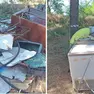 I cumuli di rifiuti abbandonati che saranno rimossi