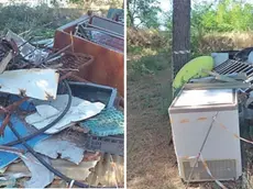 I cumuli di rifiuti abbandonati che saranno rimossi