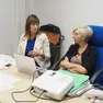 La conferenza stampa in cui sono stati svelati i dati del Punto d'ascolto anti mobbing. Foto Simcic/Tibaldi