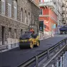 I lavori in via Commerciale (Lasorte)