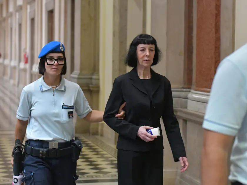 Erika Podmenich al processo