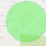 L'area interessata dal provvedimento
