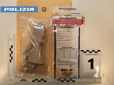L'eroina trovata in possesso dell'uomo