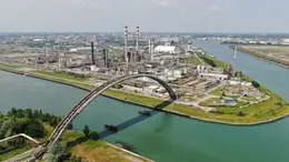 Porto Marghera vista dall'alto