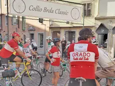 Da Cormons è partita la ciclostorica Collio Brda Classic. Foto Petrussi