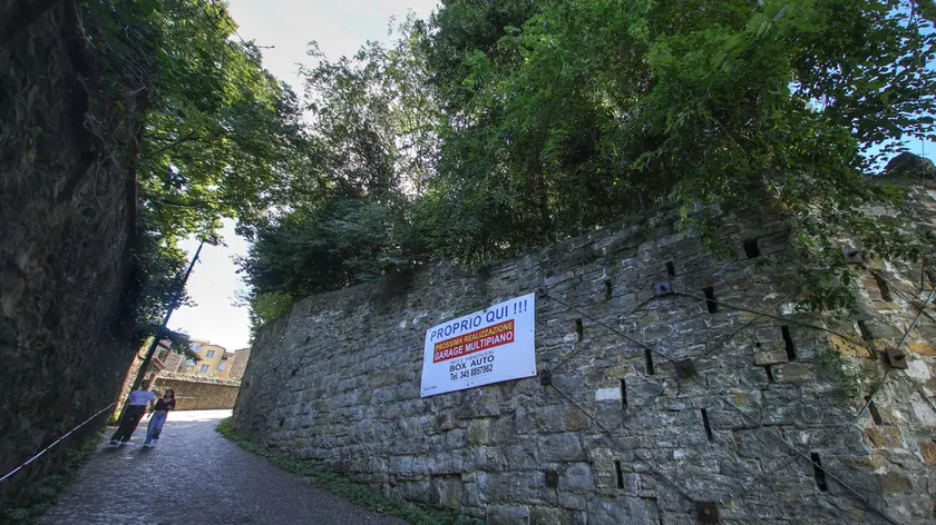 Il punto di via Tigor dove verrà realizzato il park Foto Lasorte