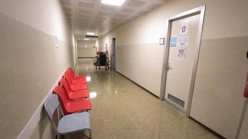 L’interno del Centro regionale unico amianto all’ospedale San Polo (Bonaventura)