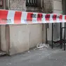 Il pezzo di cornicione crollato (Lasorte)