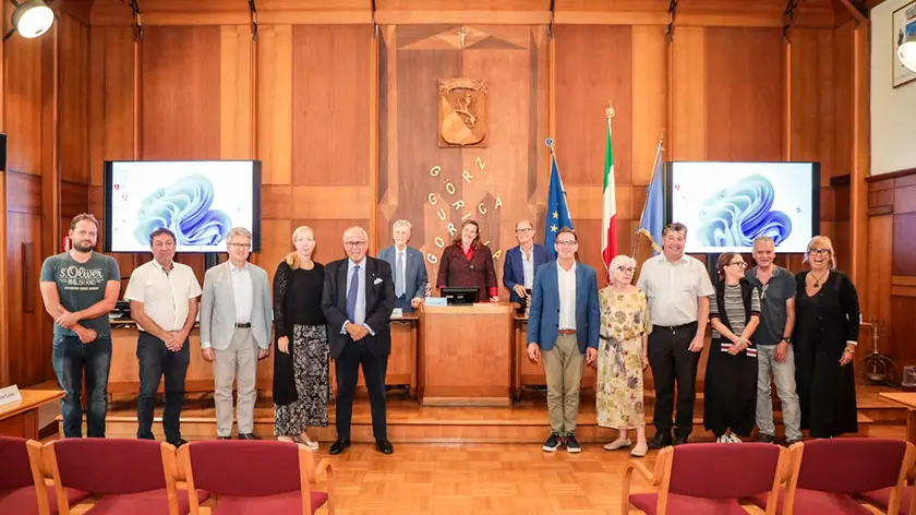 21/09/26 GORIZIA (Palazzo Tre Portoni) Assemblea elettiva Gect Go - Vesna Humar Presidente e Livio Semolič Vicepresidente