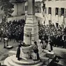 L’inaugurazione della fontana progettata da Lasciac
