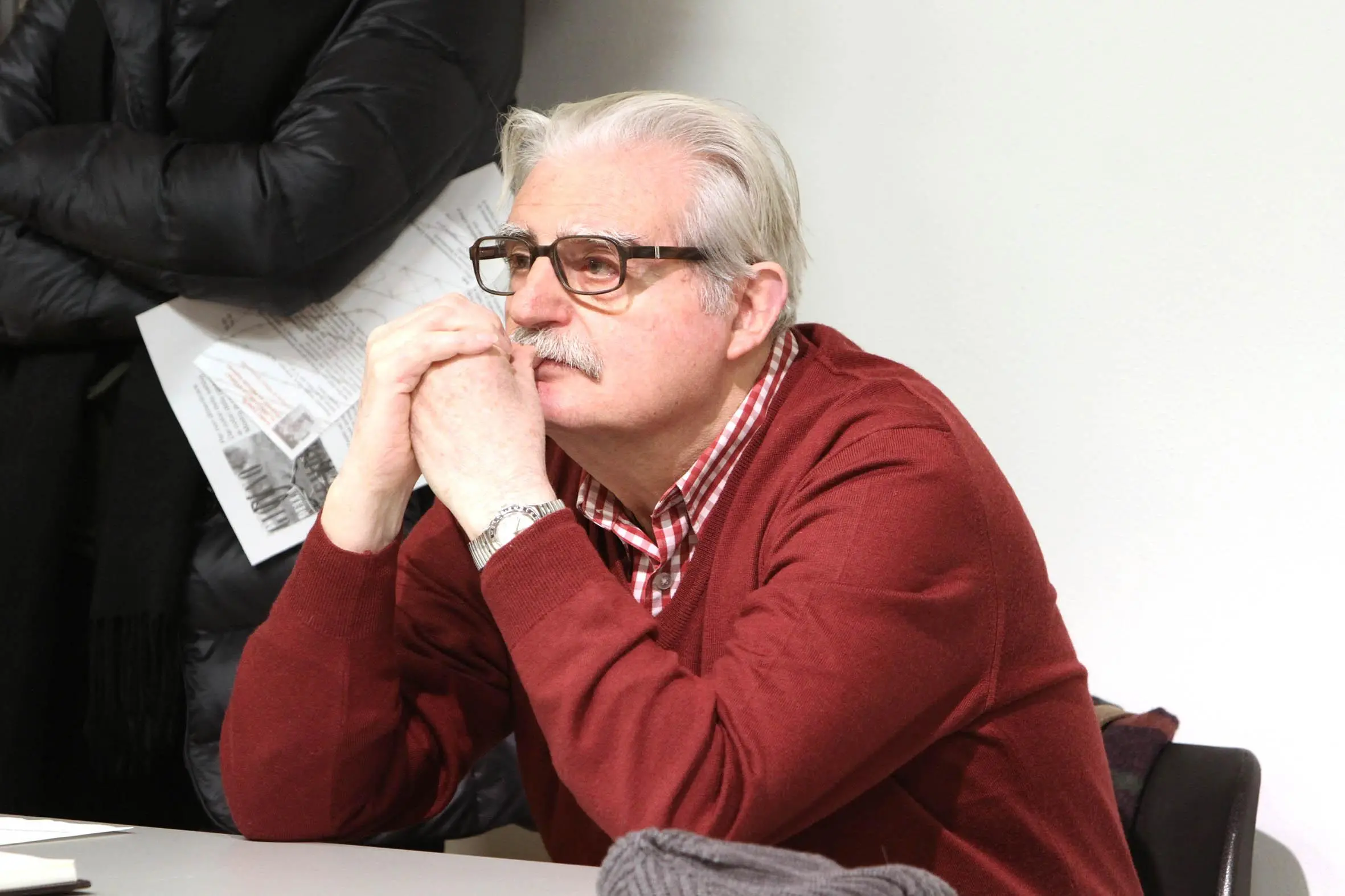 Ugo Pierri durante un recente incontro